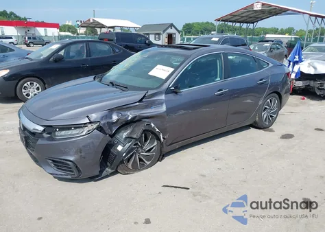 2020 Honda Insight Touring from USA, damaged, VIN 19XZE4F90LE012750